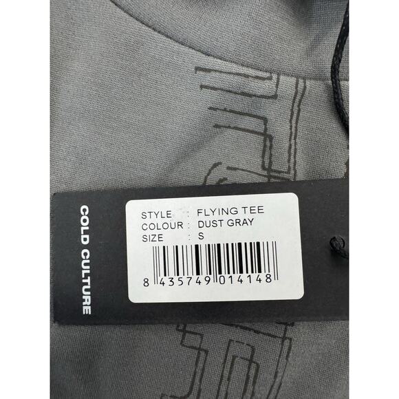 Cold Culture Flying Top Shirt Women’s Dusty Grey Small NWT! - Picture 3 of 3